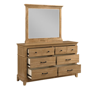 New Classic Sunstone Mirror in Honey