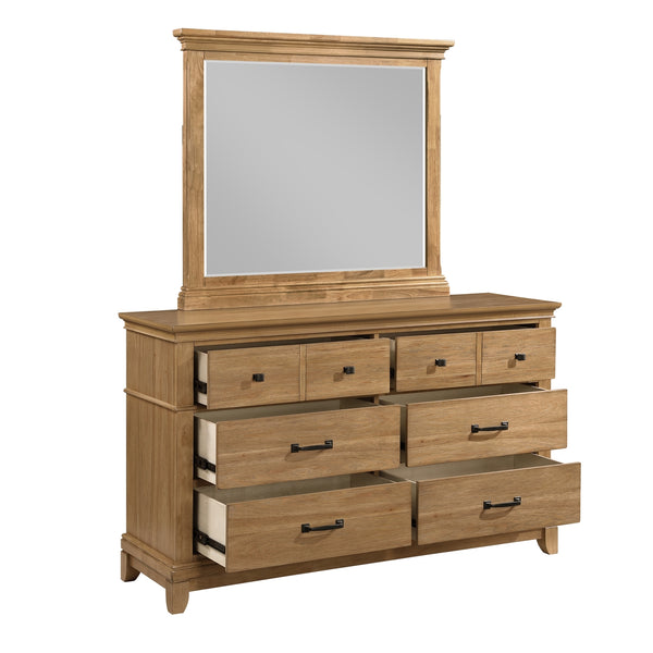 New Classic Sunstone Mirror in Honey