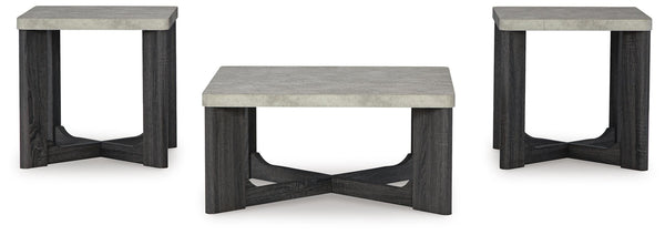 Sharstorm 3-Piece Occasional Table Set Two-tone Gray