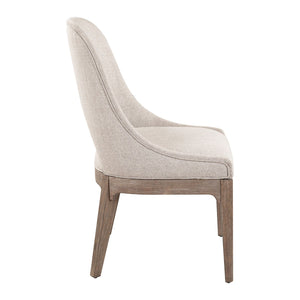 Liberty Furniture South Bend Burnished Clay Upholstered Side Chair with Textured Gravel Upholstery