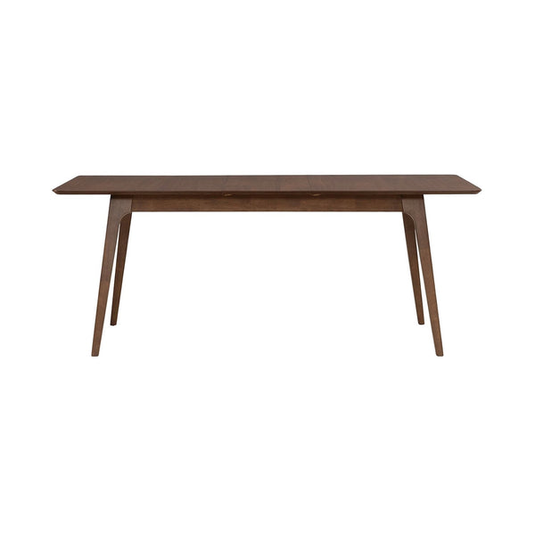 Liberty Furniture Space Savers Satin Walnut 6-Piece Casual Dining Leg Table, 4 Upholstered Side Chairs & Bench Set
