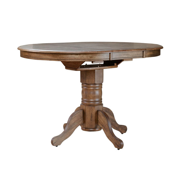 Liberty Furniture Carolina Crossing Antique Honey Gathering Casual Dining Table