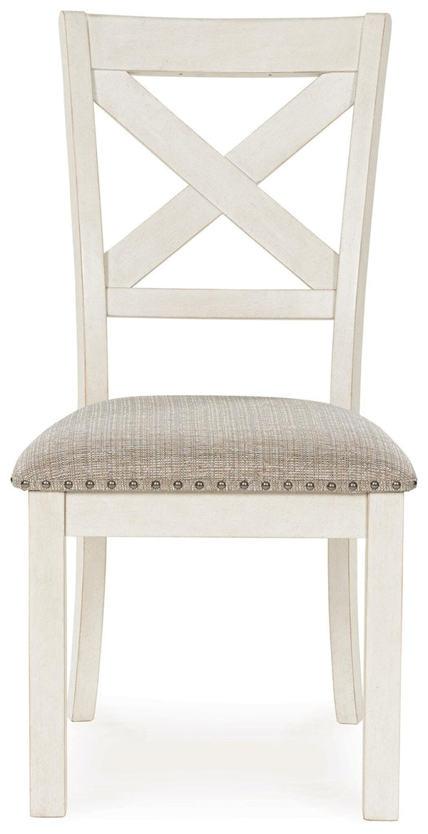 Robbinsdale Upholstered Dining Side Chair Antique White