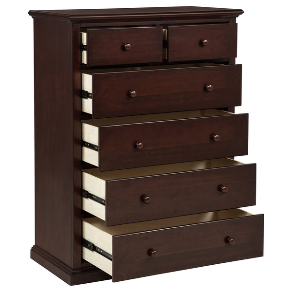 Coaster Sumerlin 6-Drawer Bedroom Chest Of Drawers Cappuccino