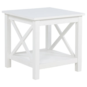 Coaster Skyview 3-Piece Rectangular Lift Top Coffee Table Set White