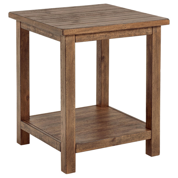 Coaster Payne 3-Piece Coffee & End Table Set Distressed Brown