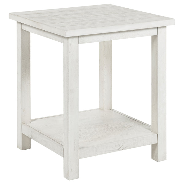 Coaster Payne 3-Piece Coffee & End Table Set Distressed White