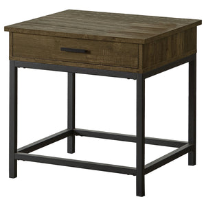 Coaster Byers 3-Piece Lift Top Coffee & End Table Set Brown Oak