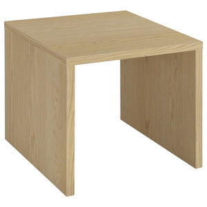 Coaster Canoga 3-Piece Lift Top Cocktail Coffee Table Set Light Oak