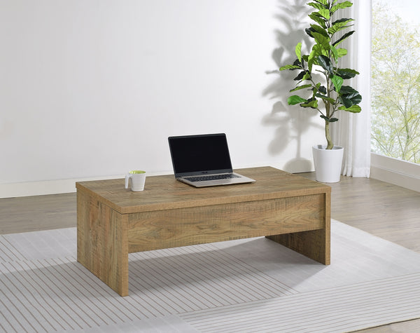 Coaster Canoga Engineered Wood Lift Top Cocktail Coffee Table Mango