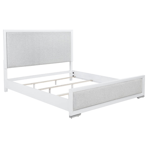 Coaster Gracemont 4-Piece King Bedroom Set White