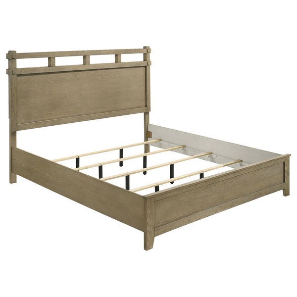 Coaster Hazlewood 4-Piece King Bedroom Set Vineyard Oak