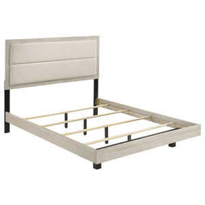 Coaster Trenton 4-Piece Queen Bedroom Set Rustic Cream