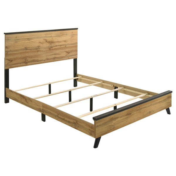 Coaster Kaywood 4-Piece Queen Bedroom Set Natural Pine