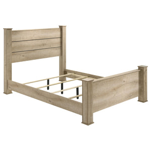 Coaster Oakglen 5-Piece Queen Bedroom Set Weathered Oak