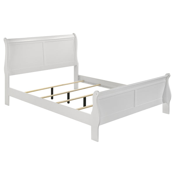 Coaster Louis Philippe 4-Piece Queen Bedroom Set White