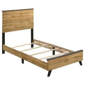 Coaster Kaywood 4-Piece Twin Bedroom Set Natural Pine