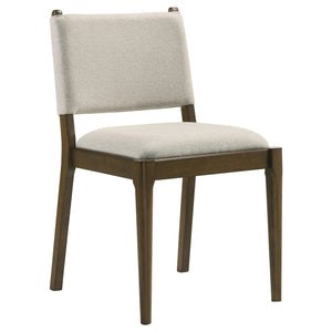 Coaster Ottowa Upholstered Dining Side Chair Brown