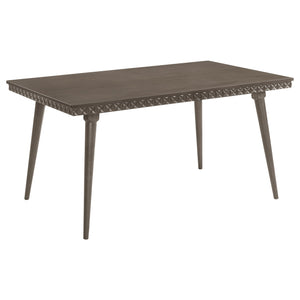 Coaster Onslow 5-Piece 59-Inch Rectangular Dining Set Dark Brown