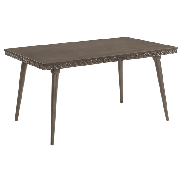 Coaster Onslow 5-Piece 59-Inch Rectangular Dining Set Dark Brown