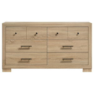 Coaster Arielle 6-Drawer Bedroom Dresser Cabinet Light Oak