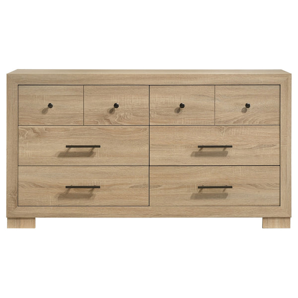 Coaster Arielle 6-Drawer Bedroom Dresser Cabinet Light Oak