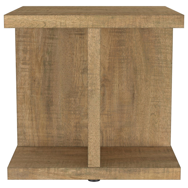 Coaster Cortona Square Engineered Wood End Side Table Mango