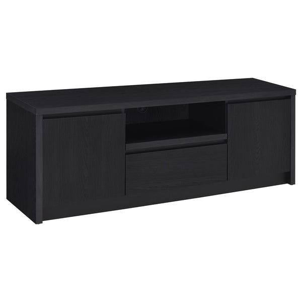 Coaster Winfield 3-Piece Entertainment Center 60-Inch Tv Stand Black