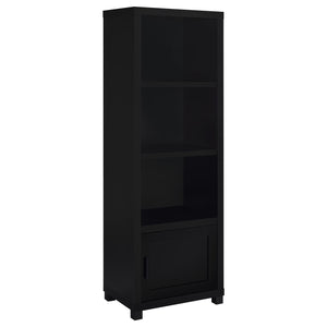 Coaster Jupiter 3-Piece Entertainment Center 79-Inch Tv Stand Black