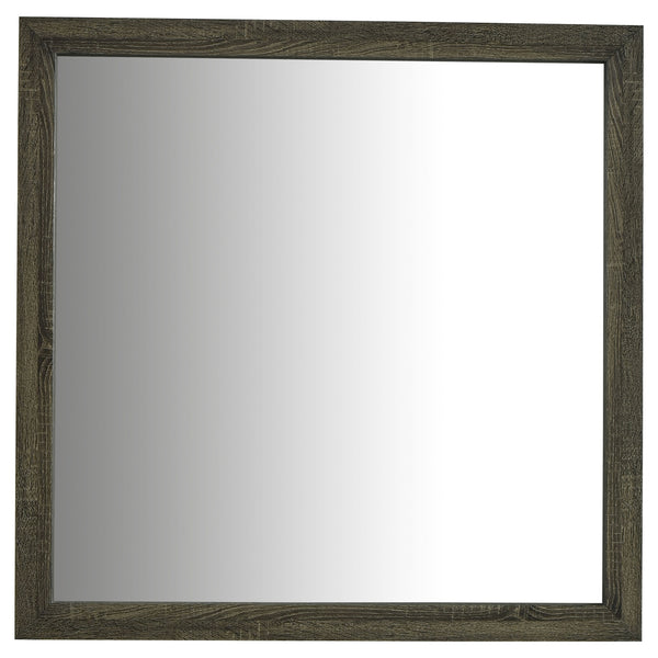 Coaster Wright Dresser Mirror Brown Oak