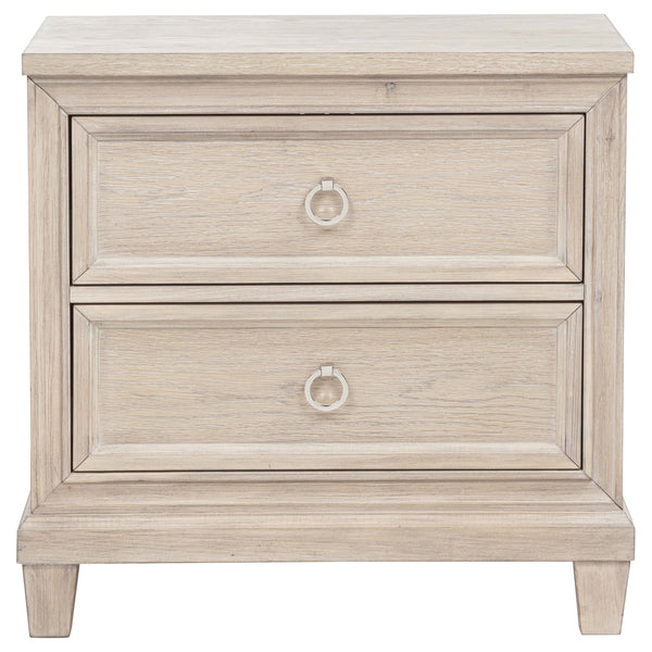 Coaster Pembroke 2-Drawer Nightstand Bedside Table Washed Oak