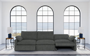 Coaster Collins Modular Power Sofa Dark Grey