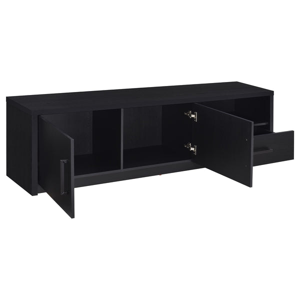 Coaster Murray 70-Inch 2-Door Tv Stand Media Console Black