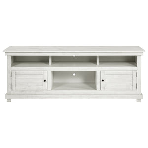 Coaster Payne 70-Inch Tv Stand Media Console Distressed White