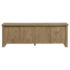 Coaster Adina 70-Inch Tv Stand Media Console Distressed Light Brown