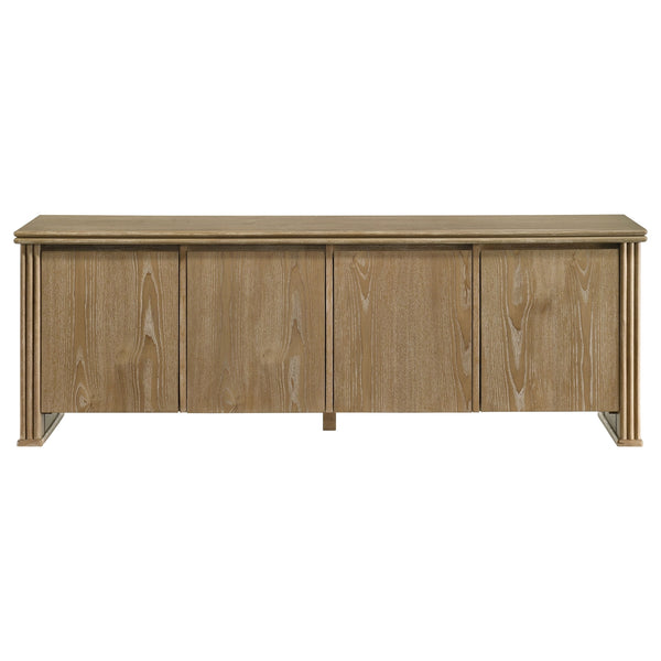 Coaster Adina 70-Inch Tv Stand Media Console Distressed Light Brown