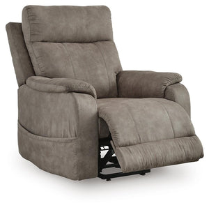 Crestmeade Power Lift Heat & Massage Recliner Fossil