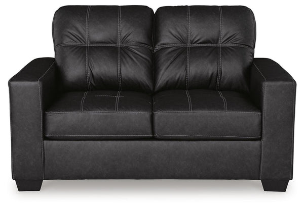 Barlin Mills Stationary Loveseat Carbon