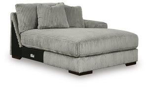 Lindyn 4-Piece Sectional with Chaise & Oversized Accent Ottoman