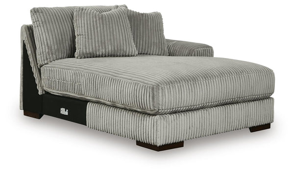 Lindyn 4-Piece Sectional with Chaise & Oversized Accent Ottoman