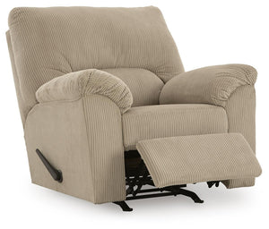 SimpleJoy Manual Rocker Recliner Sand