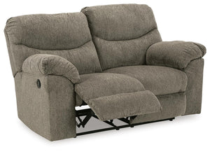 Alphons Manual Reclining Loveseat Putty