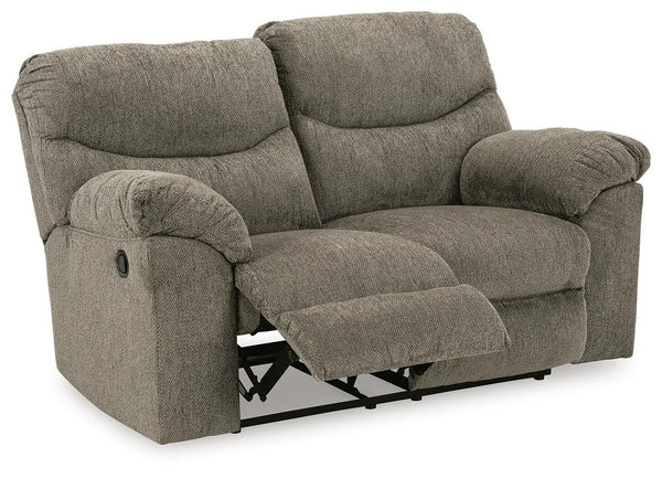 Alphons Manual Reclining Loveseat Putty