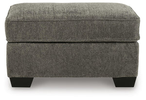 Olten Fabric Ottoman Graphite