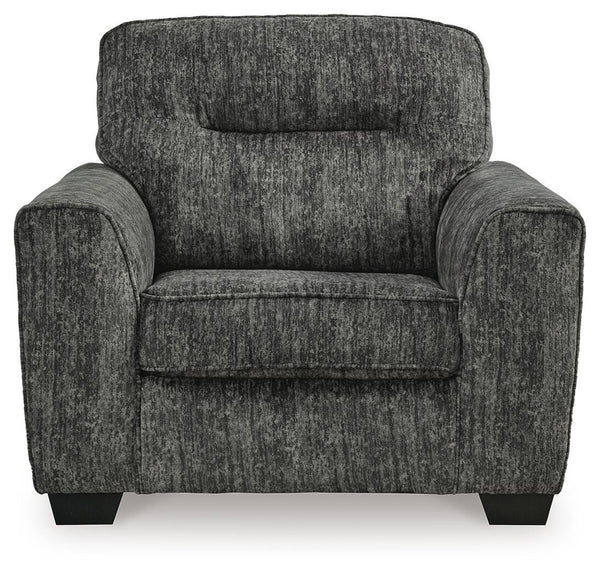 Lonoke Stationary Oversized Chair Gunmetal