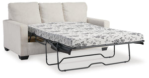 Rannis Fabric Full Stationary Sofa Stationary Sleeper Snow