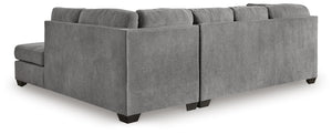 Marleton 2-Piece Sleeper Stationary Sectional with Chaise Gray