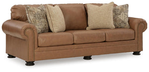 Carianna Queen Stationary Sofa Stationary Sleeper Caramel