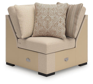 LadyMae Stationary 3-Piece Sectional Twill