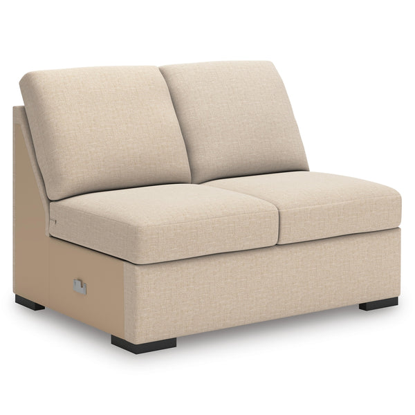 LadyMae Stationary 4-Piece Sectional with Chaise Twill